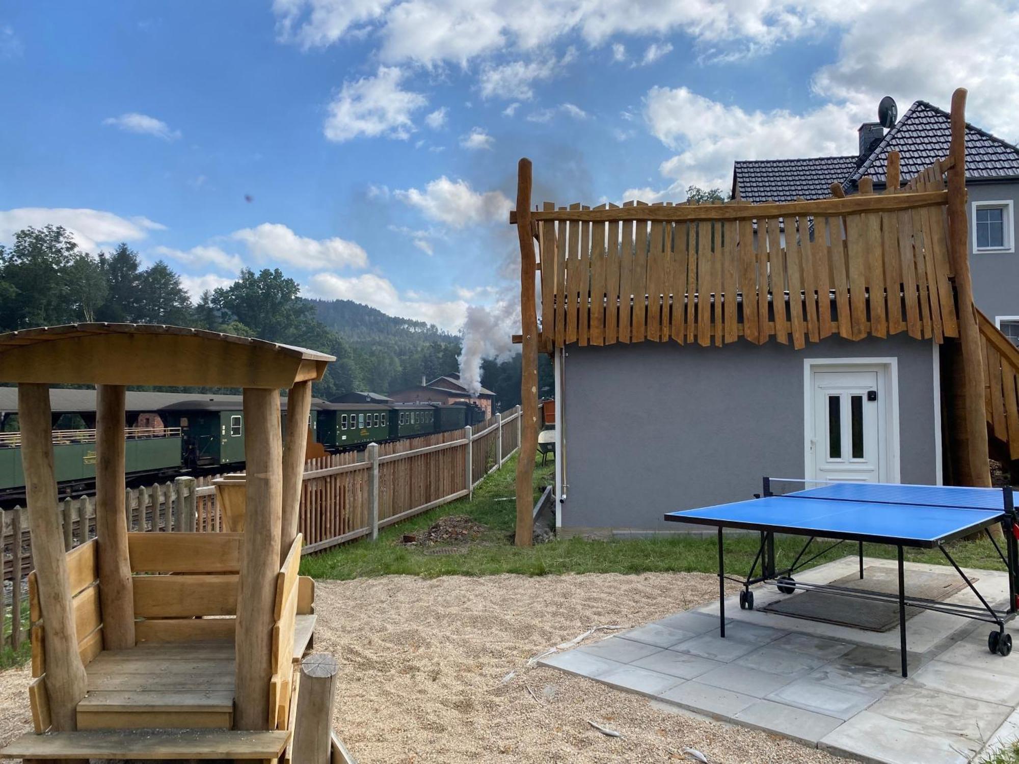 Ferienhaus Bimmelbahn 2 Olbersdorf Εξωτερικό φωτογραφία